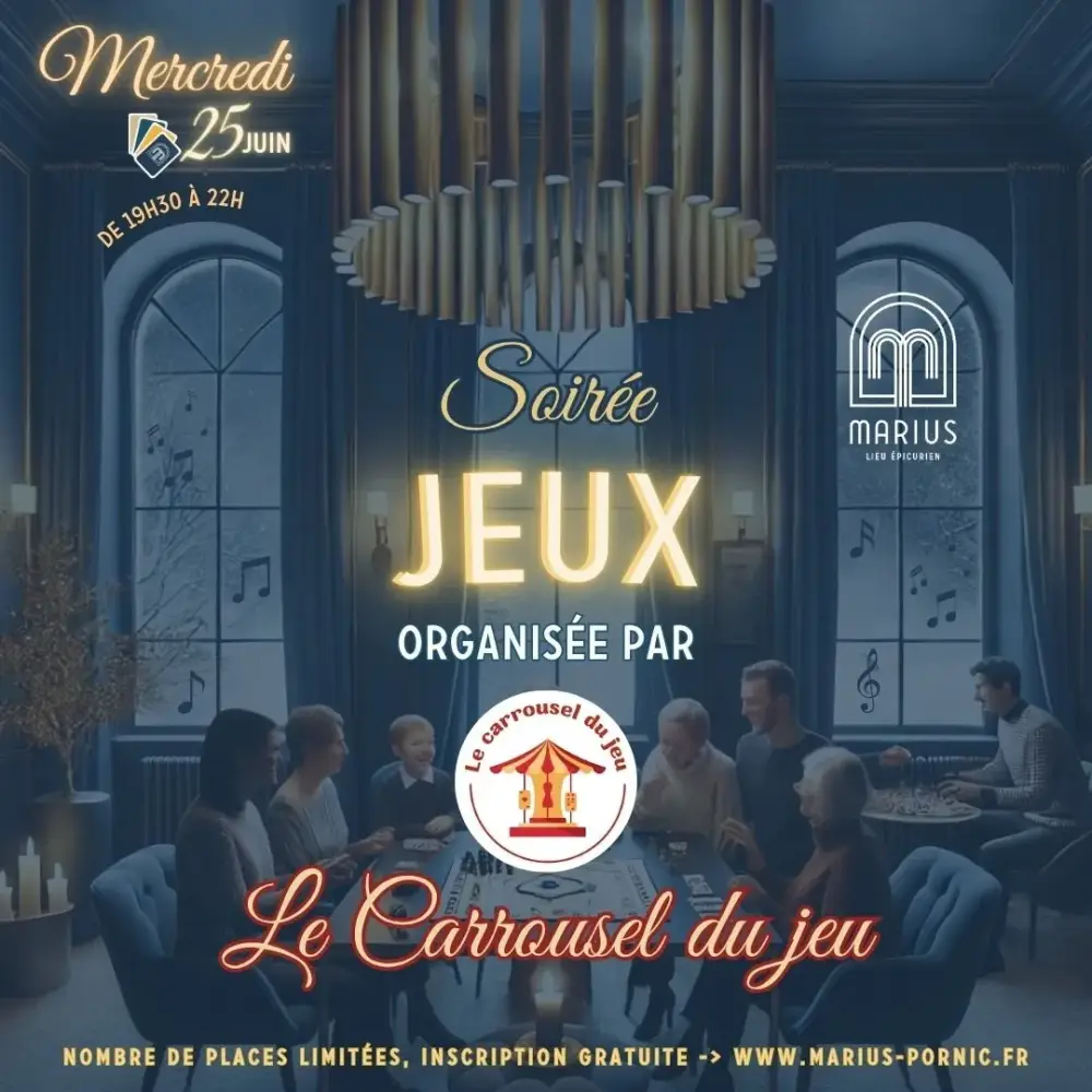 Soirées jeux à Pornic